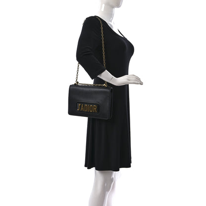 Christian Dior Calfskin J'Adior Chain Flap Bag Black 2 of 8