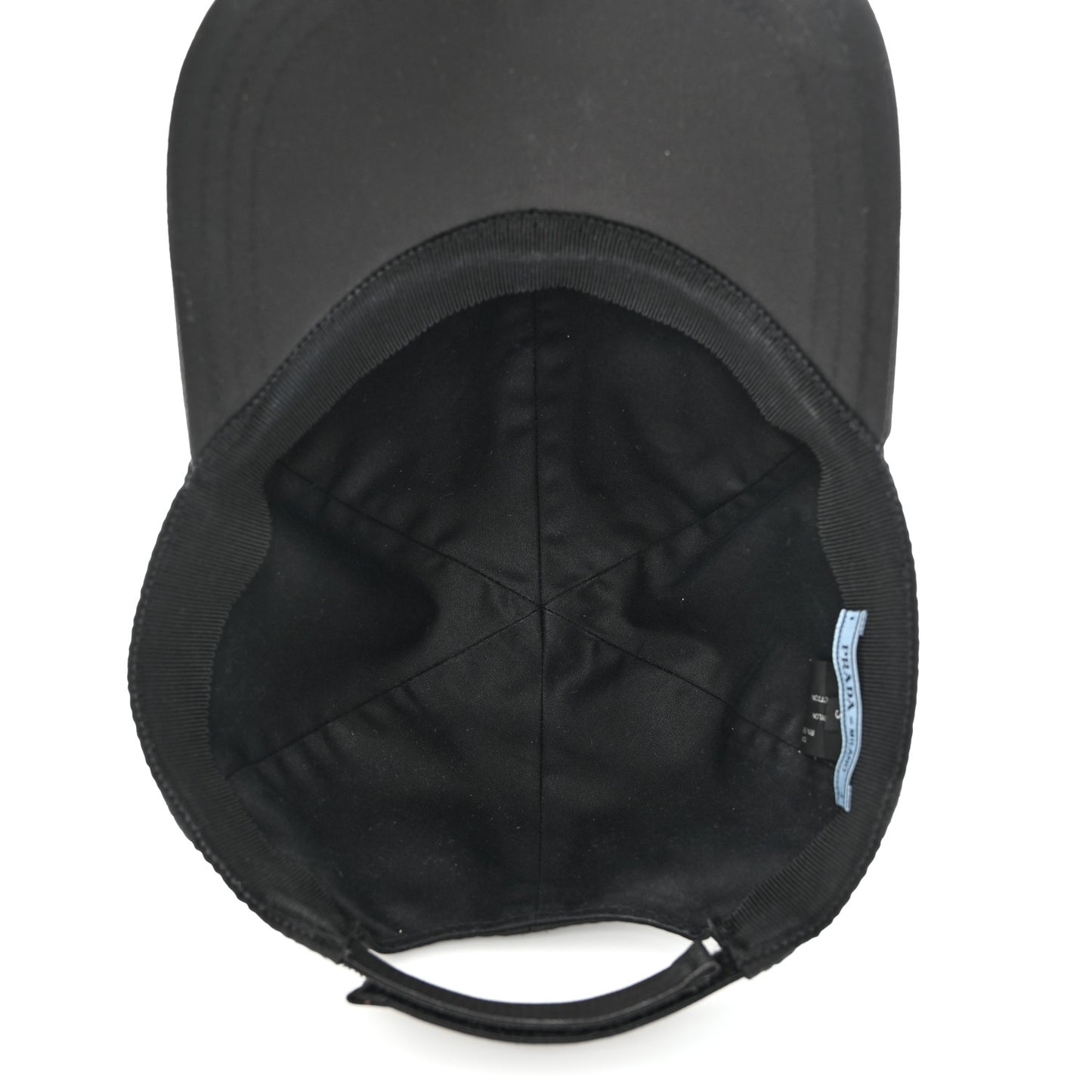 Re-Nylon Womens Baseball Cap S Black