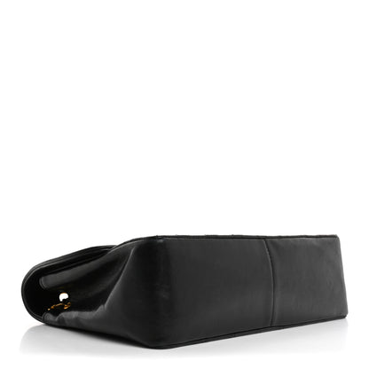 Chanel Lambskin Quilted Medium Single Flap Black 4 of 17