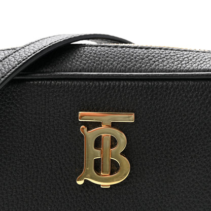 Burberry Grained Calfskin TB Small Camera Bag Black 7 of 9