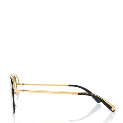 Louis Vuitton Grease Mask Sunglasses Z1045W Gold 3 of 8