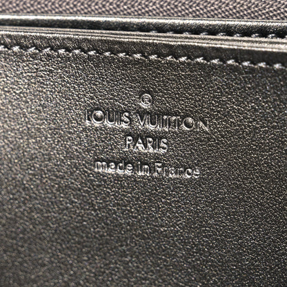 Louis Vuitton Lambskin Embossed Monogram Coussin Zippy Wallet Anthracite 6 of 6
