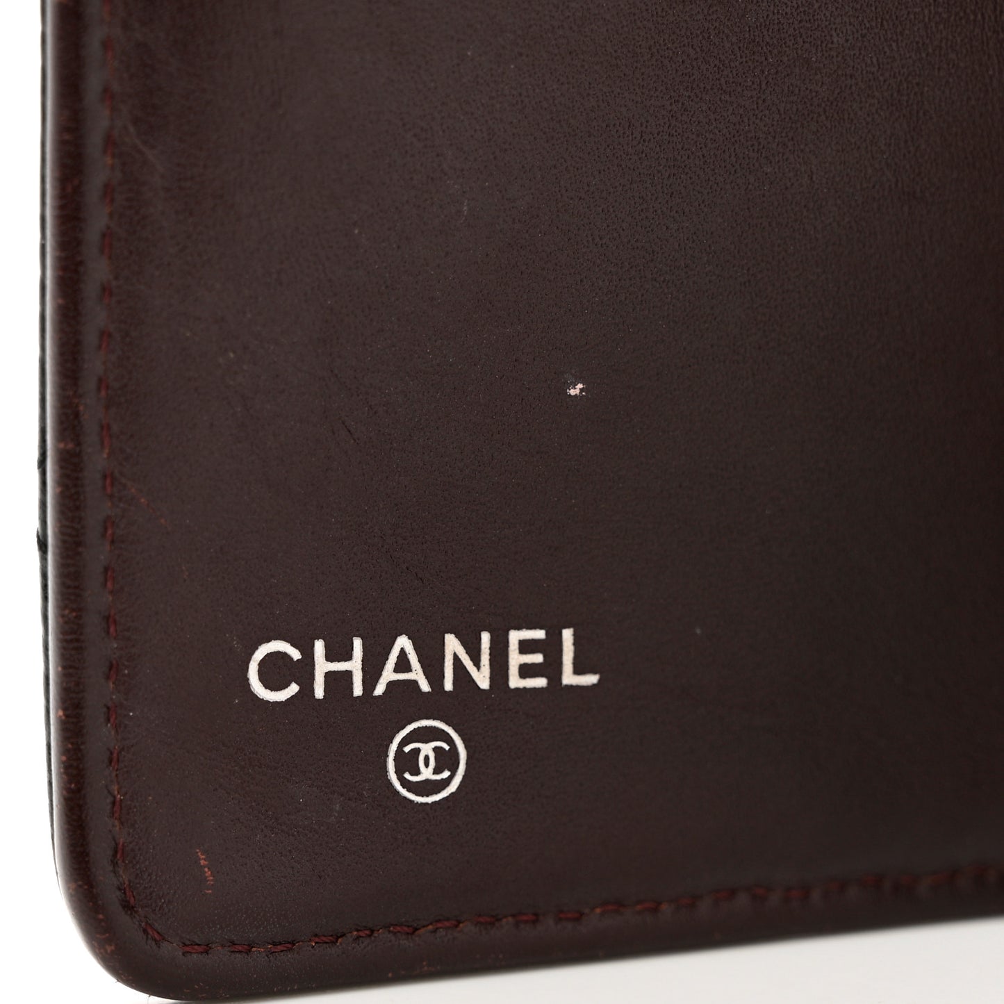 Caviar Quilted Yen Wallet Black