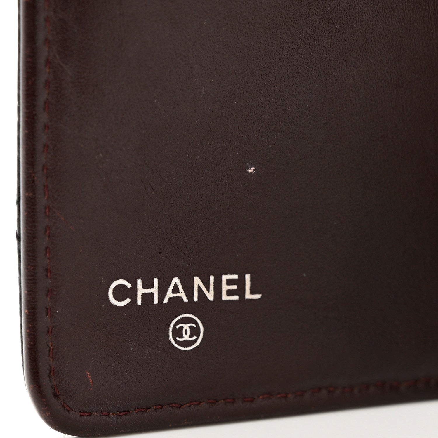 Chanel Caviar Quilted Yen Wallet Black 6 of 10