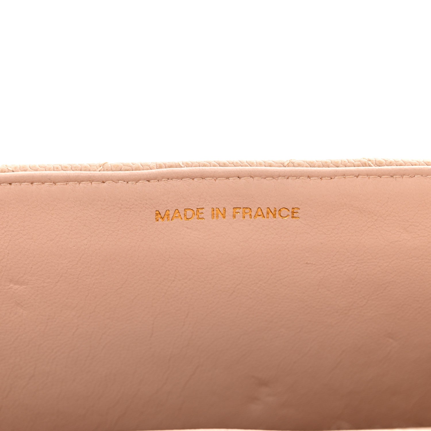 Chanel Caviar Quilted Jumbo Single Flap Beige 8 of 14