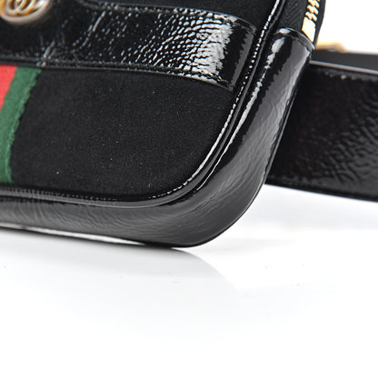 Gucci Suede Patent Ophidia Belted iPhone Case 95 38 Black 10 of 11