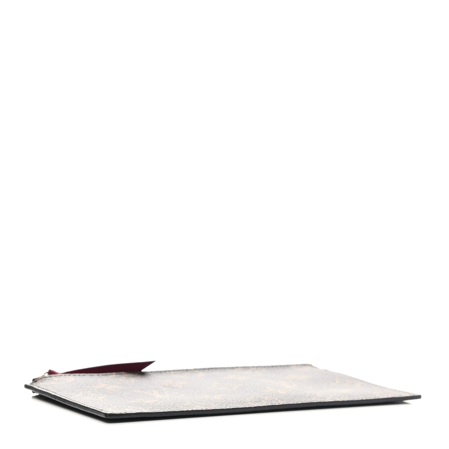 Monogram Felicie Chain Wallet Zippered Insert Fuchsia