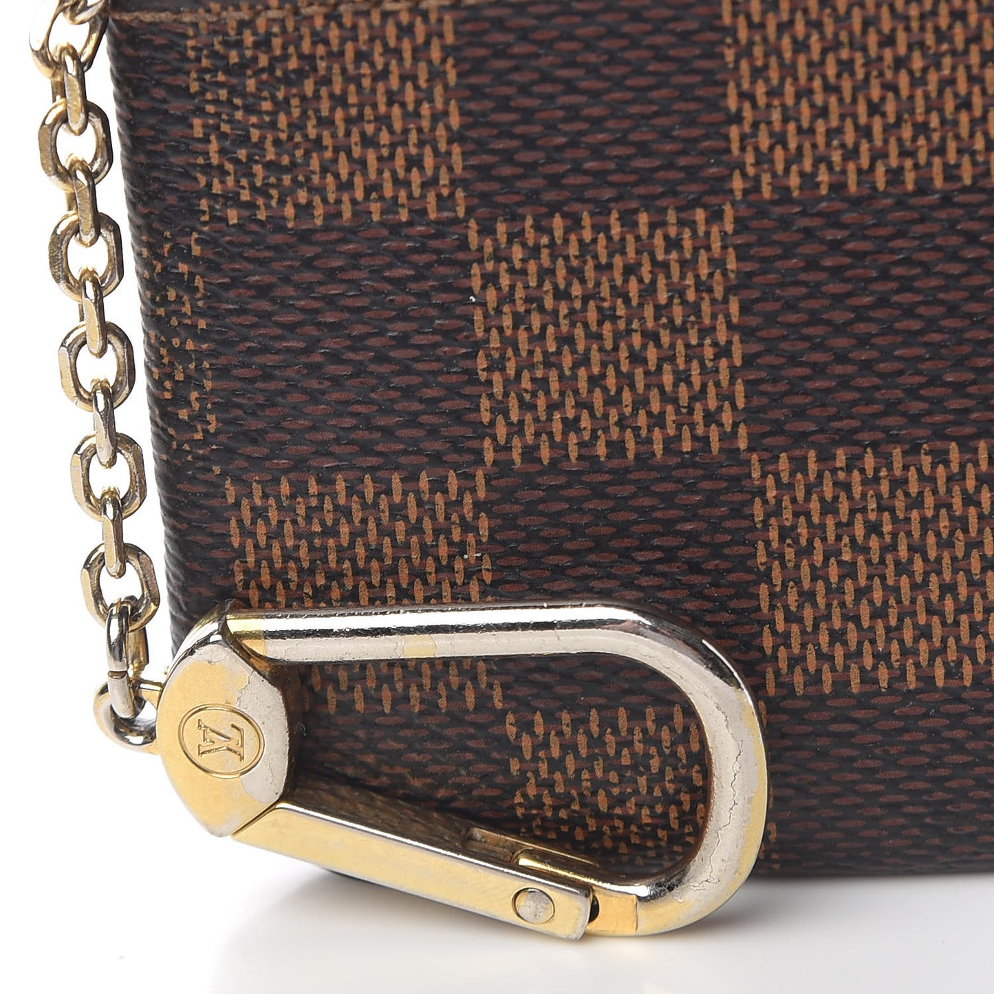Damier Ebene Key Pouch