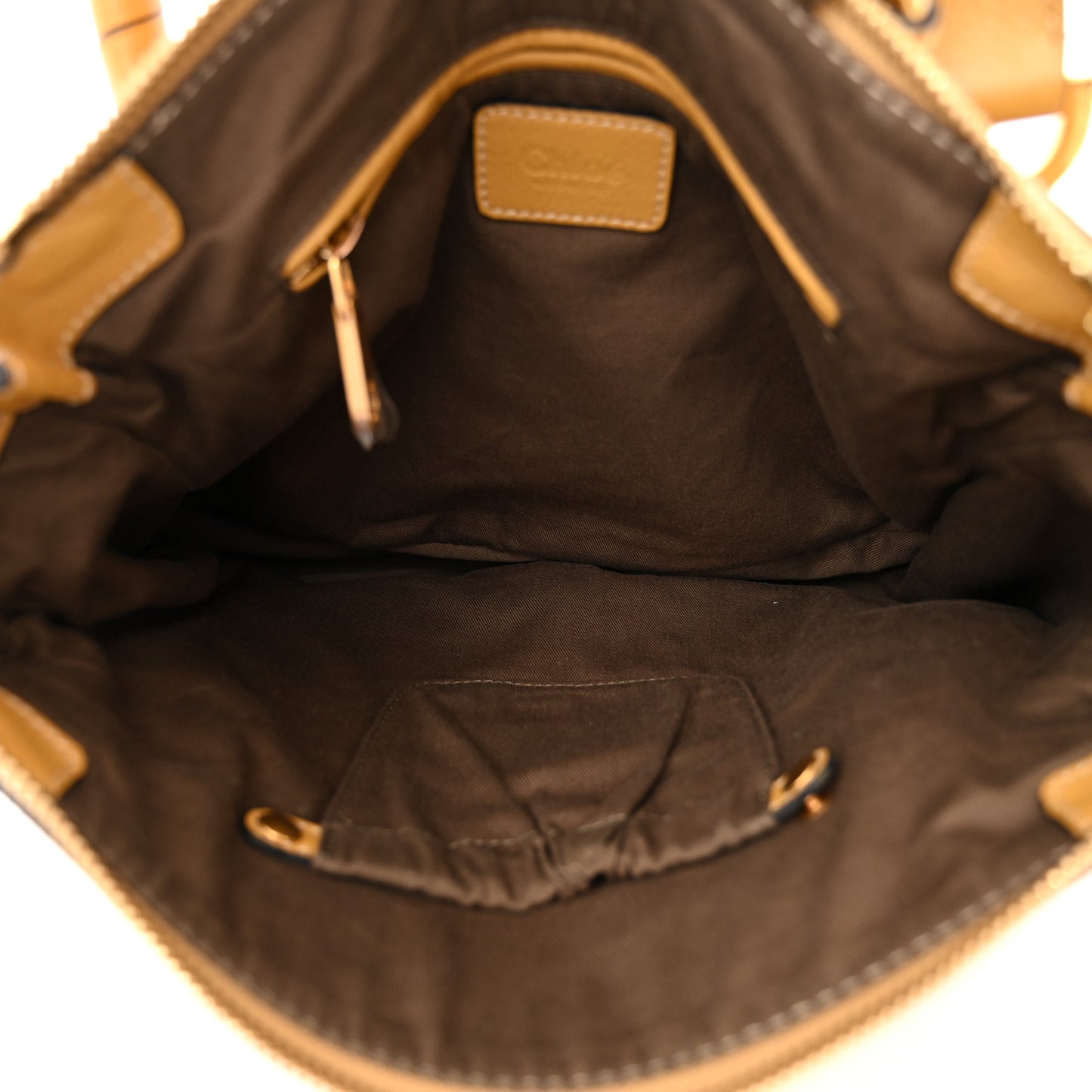 Calfskin Medium Marcie Satchel Curry Yellow