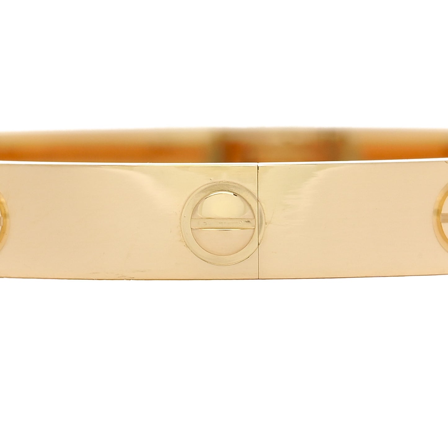 18K Yellow Gold LOVE Single Screw Bracelet 16
