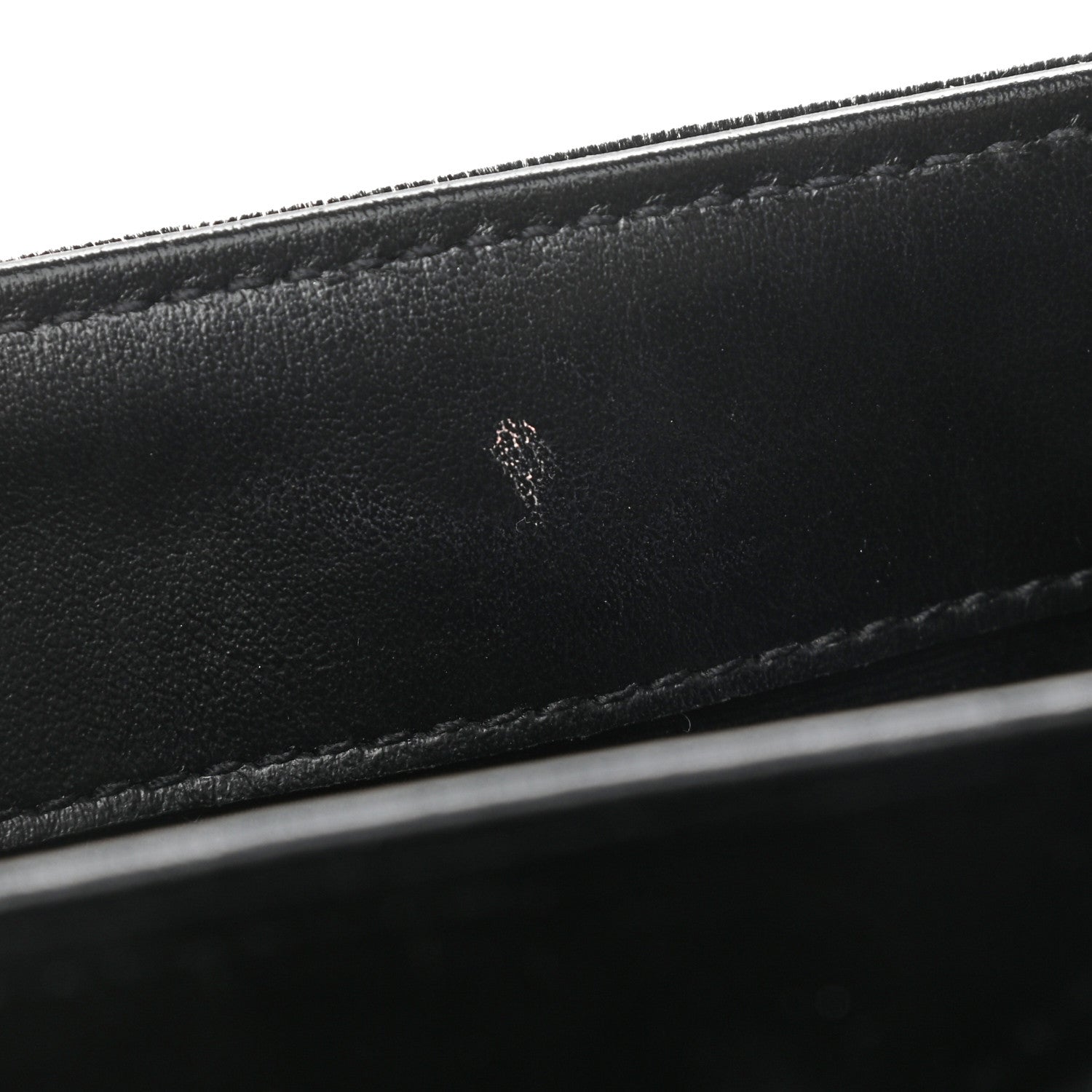 Saint Laurent Velvet Y Quilted Monogram Toy Loulou Chain Satchel French Black 11 of 11