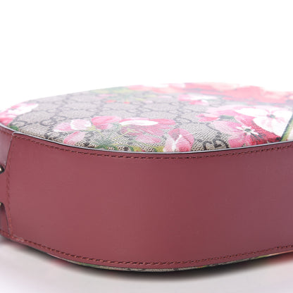 Gucci GG Supreme Monogram Blooms Mini Chain Shoulder Bag Beige Multicolor Dry Rose 8 of 9