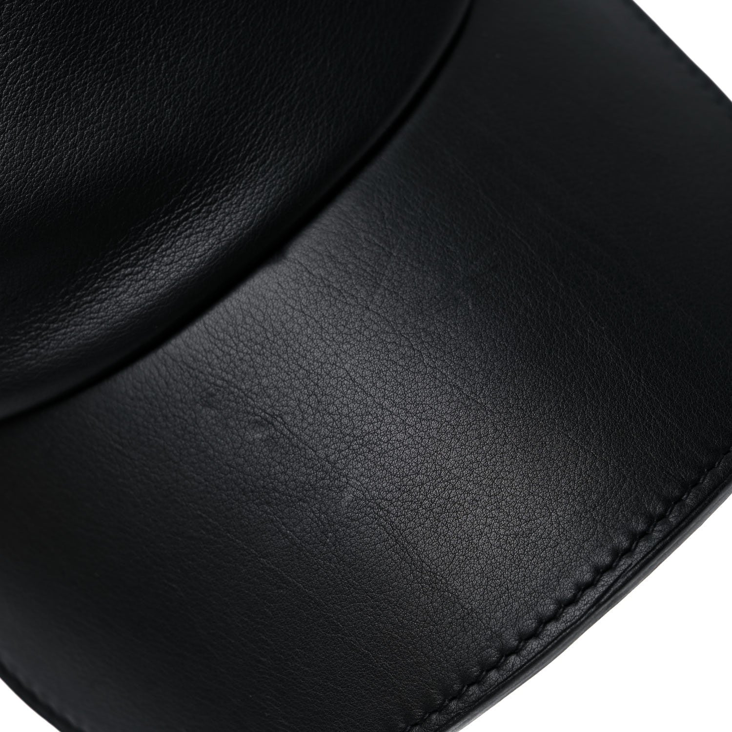 Hermes Calfskin Nevada Cap 58 Black 10 of 10