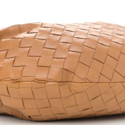Bottega Veneta Nappa Intrecciato Teen Jodie Hobo Caramel 9 of 10