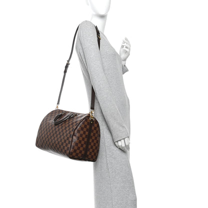 Louis Vuitton Damier Ebene Speedy Bandouliere 35 2 of 13