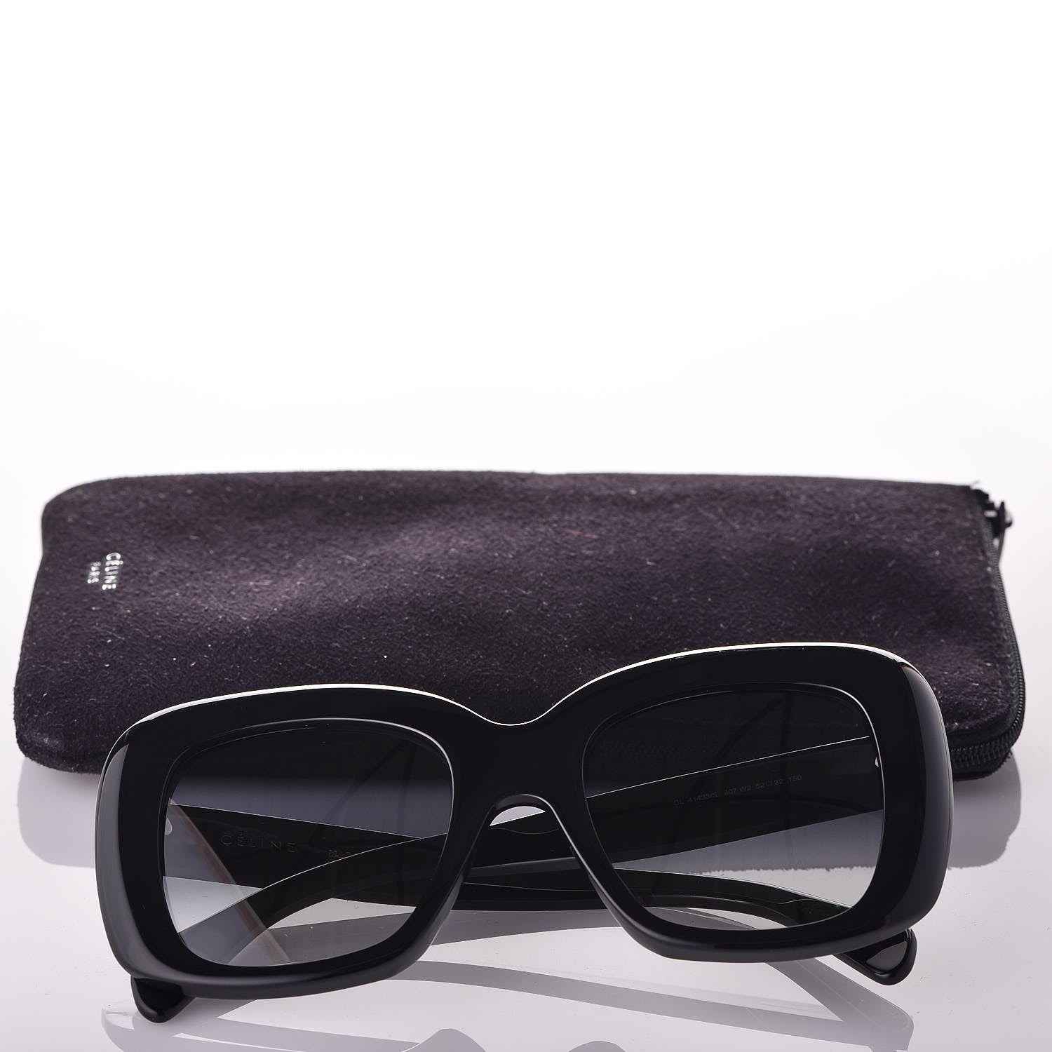 Celine Stella Sunglasses CL 41433/S Black 7 of 7