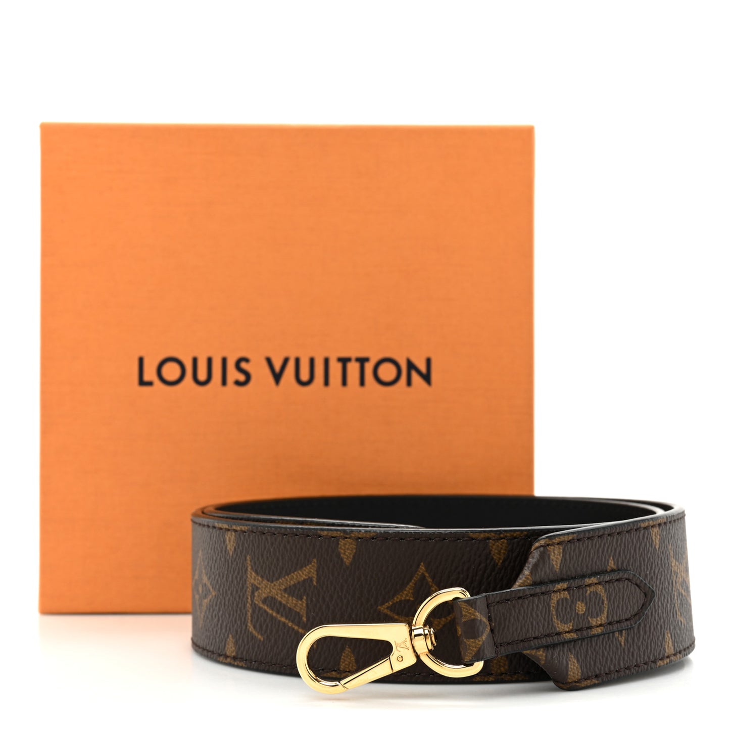 Monogram Bandouliere Shoulder Strap Black