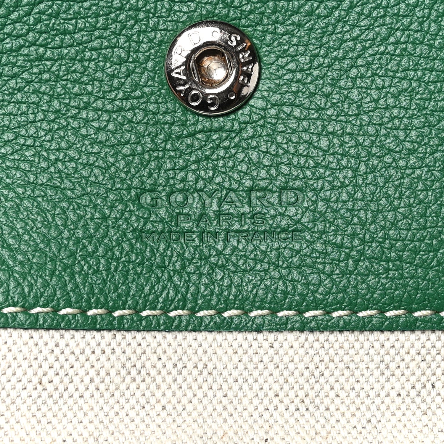 Goyard Goyardine Saint Louis PM Green 9 of 11