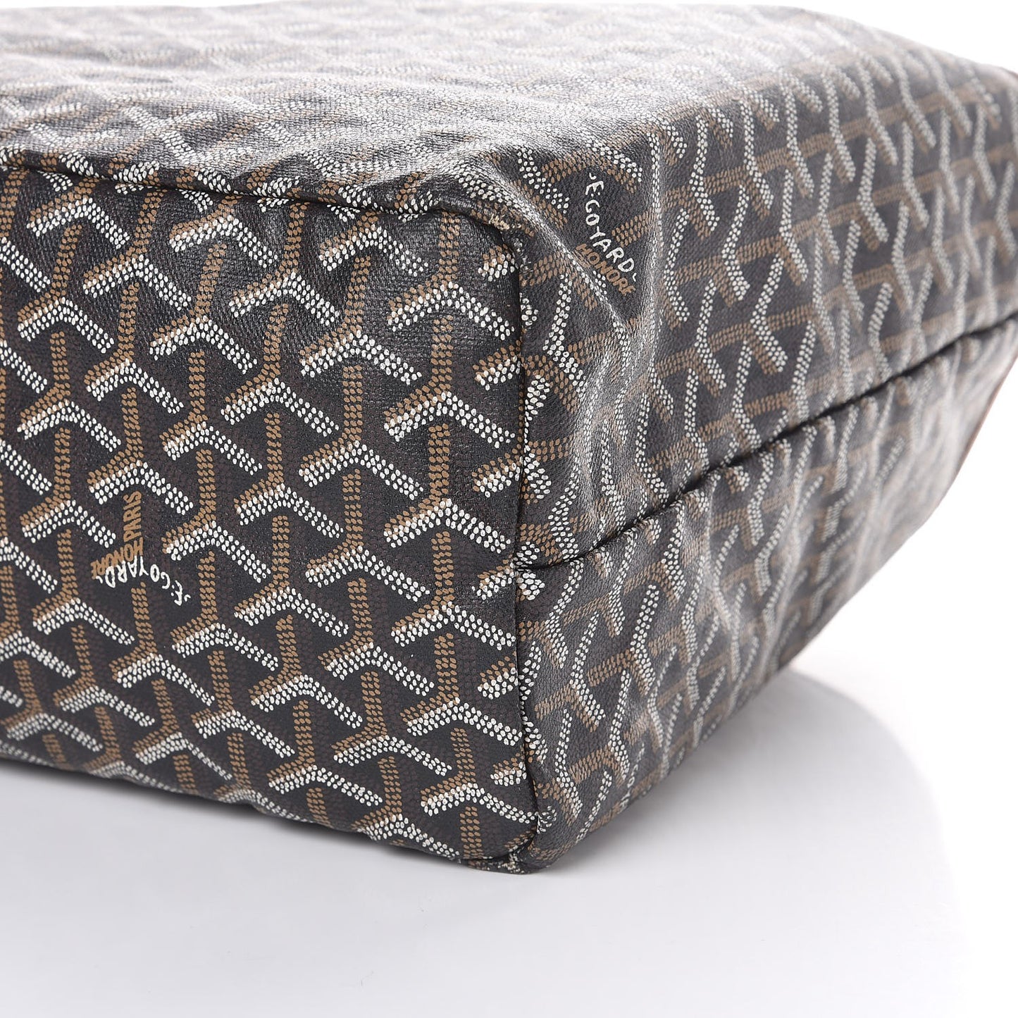 Goyardine Saint Louis PM Black Gold