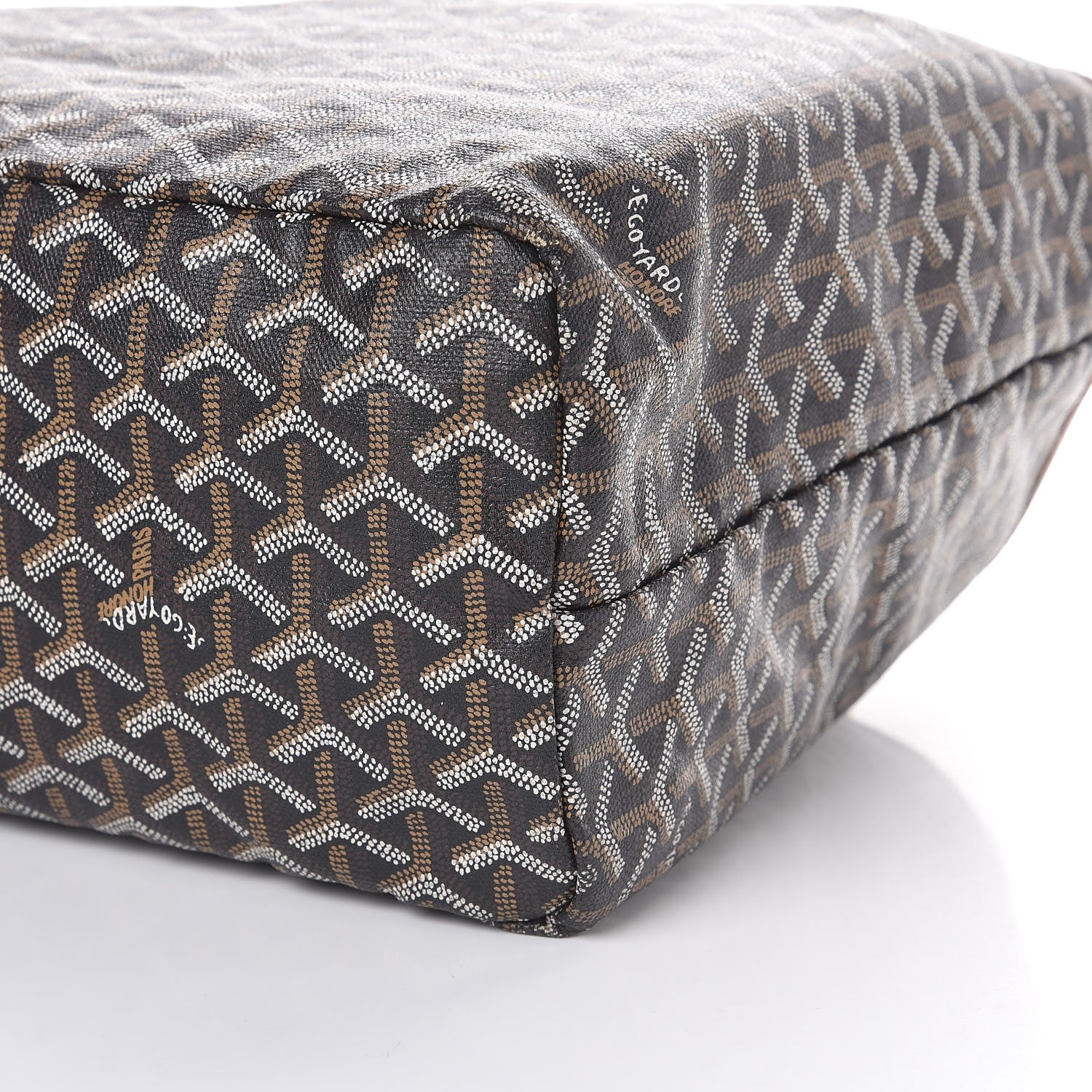 Goyard Goyardine Saint Louis PM Black Gold 6 of 12
