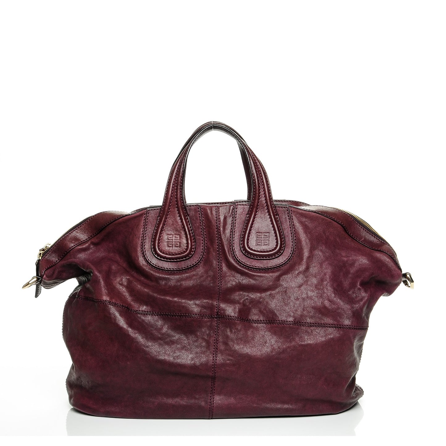 Lambskin Large Nightingale Aubergine