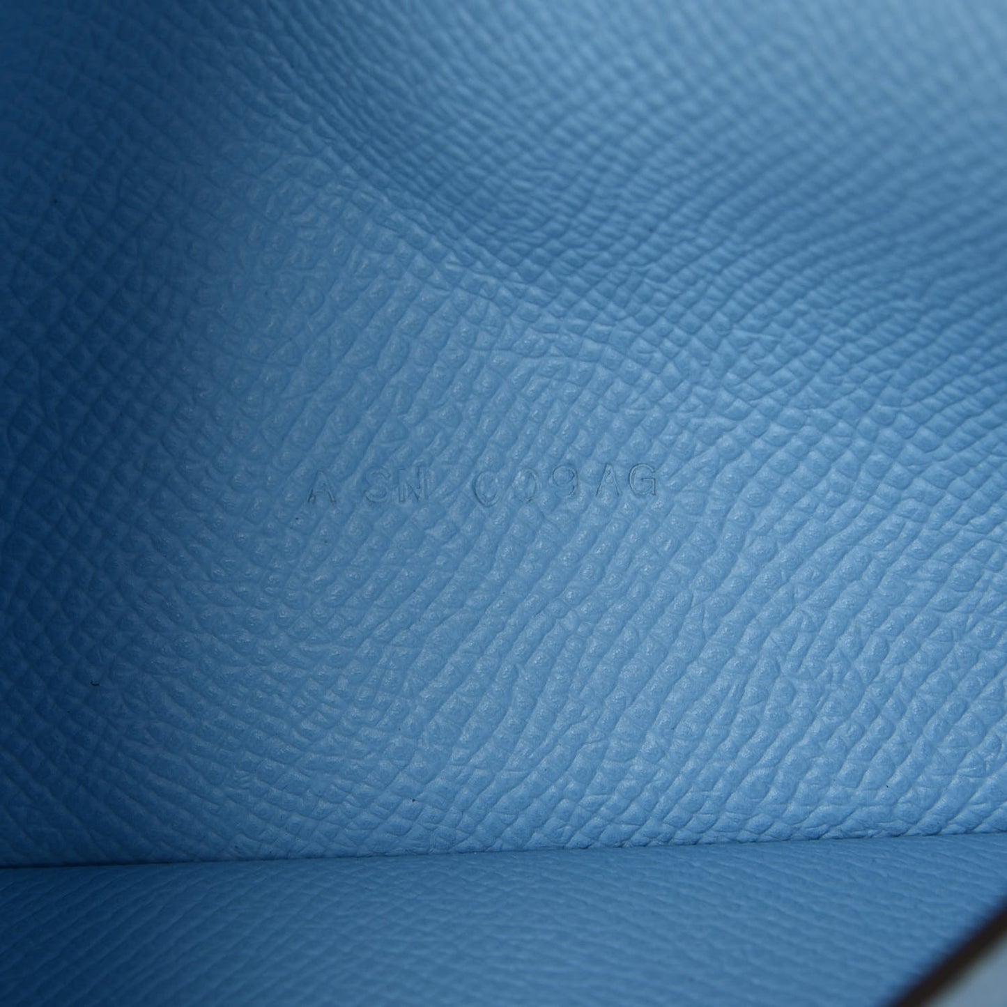 Epsom Bearn Gusset Wallet Bleu Zephyr