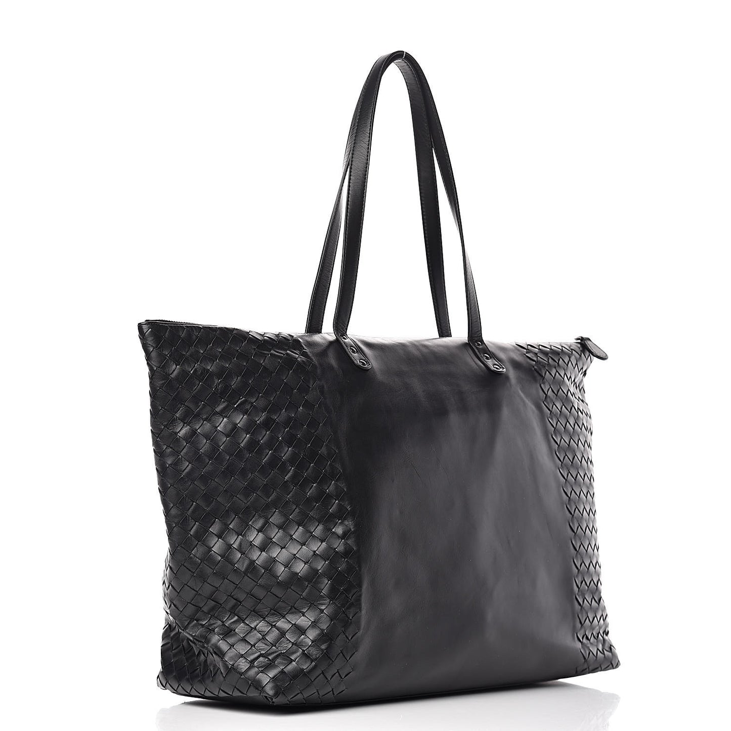 Nappa Intrecciato Tote Bag Black