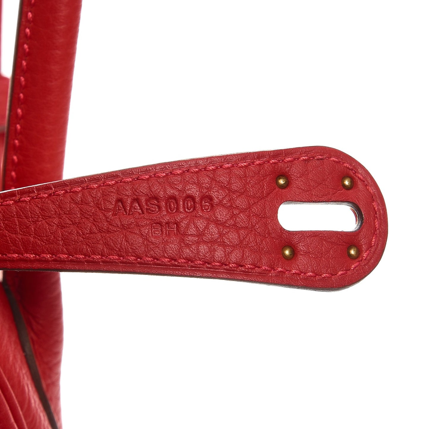 Taurillon Clemence Lindy 26 Rouge Casaque