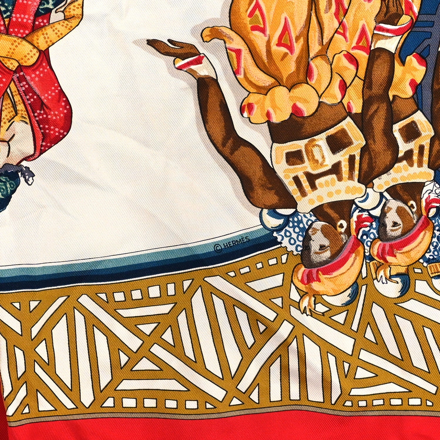 Hermes Silk Les Ballets Russes Scarf 90 3 of 4