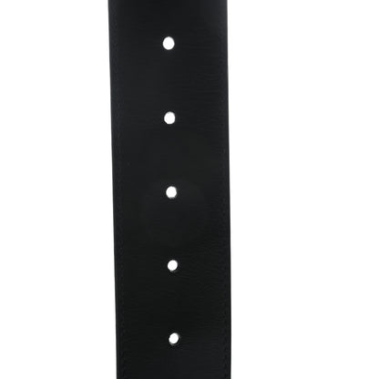 Gucci Calfskin Double G 40mm Belt 100 40 Black 4 of 5