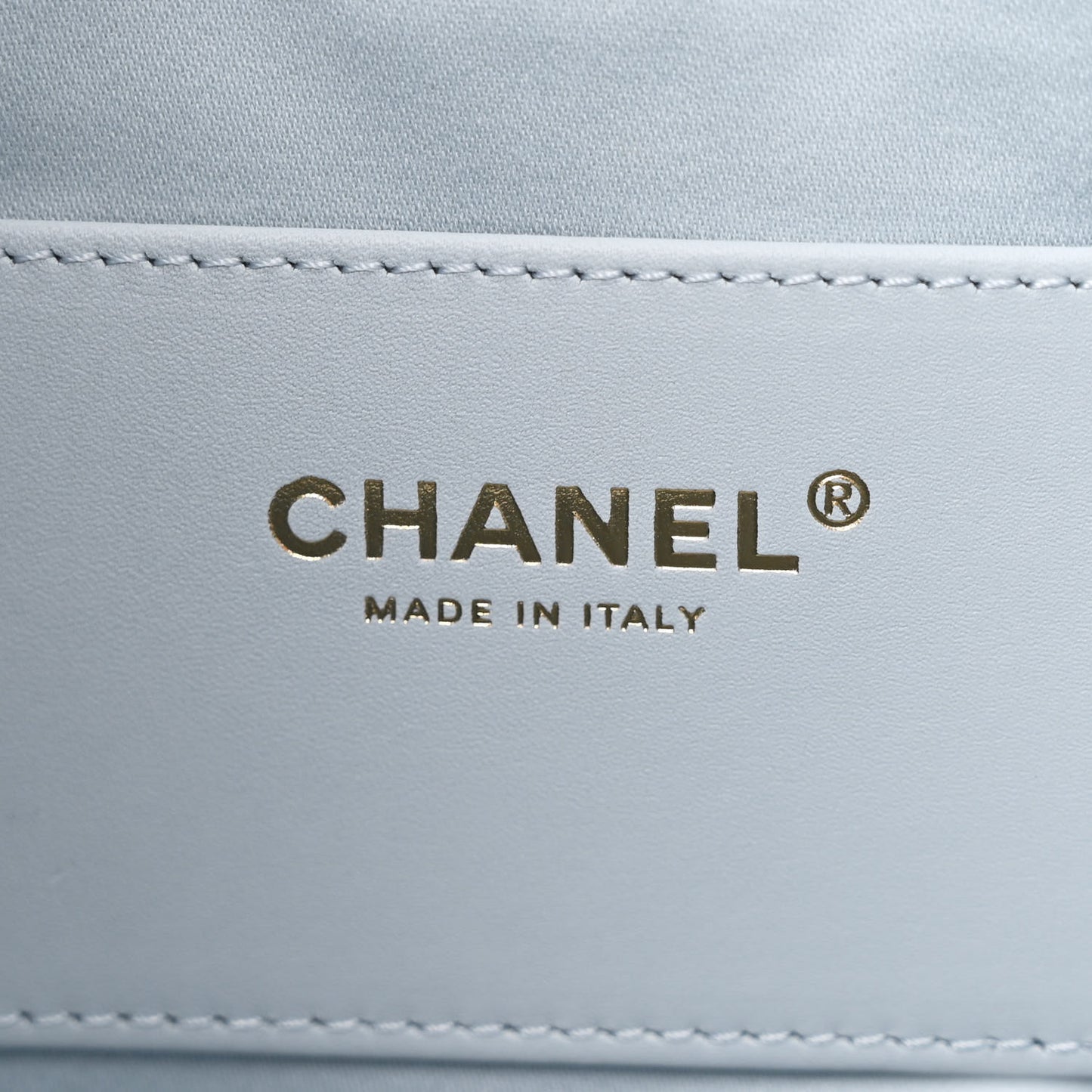 Caviar Quilted Small Chanel 25 Handbag Light Blue