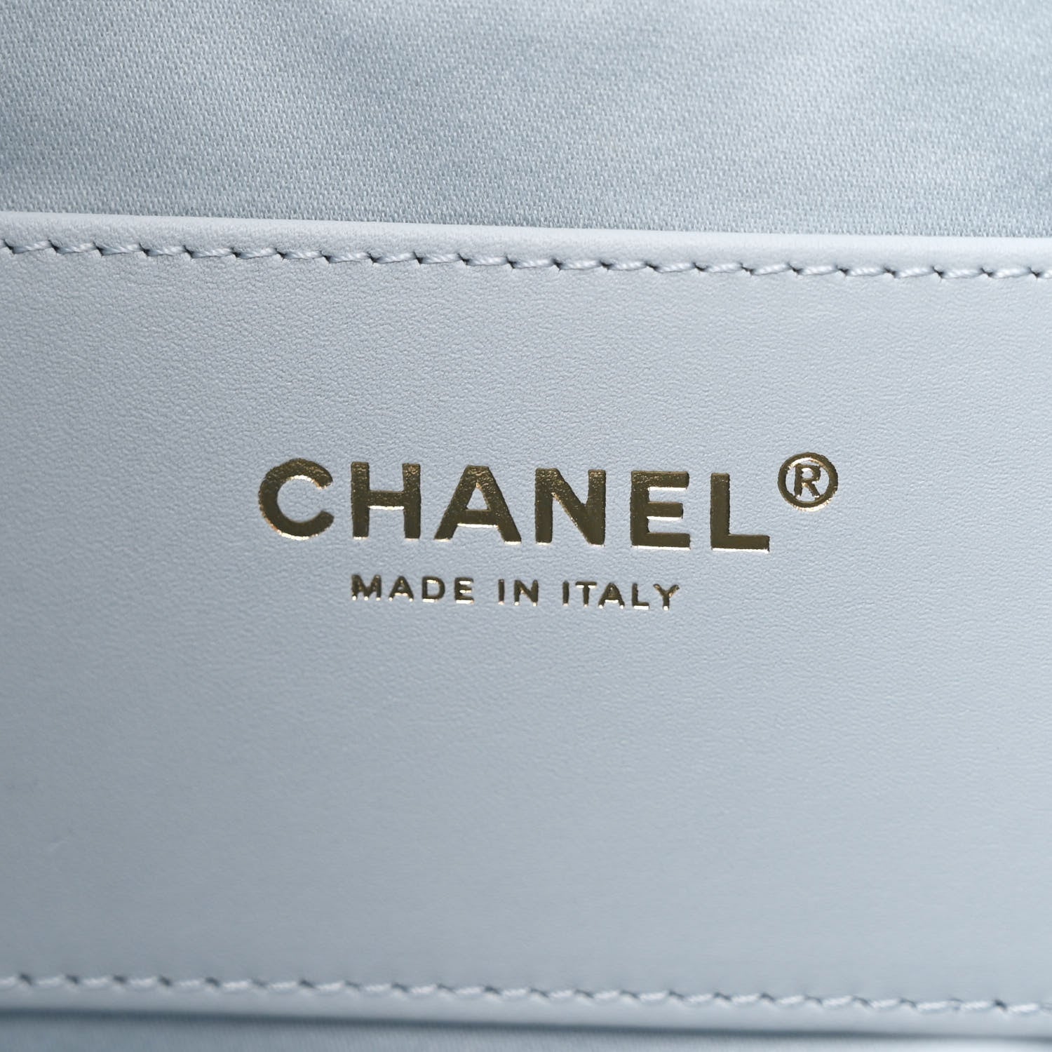 Chanel Caviar Quilted Small Chanel 25 Handbag Light Blue 6 of 10