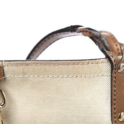 Gucci Monogram Medium Craft Tote Brown 30 of 40