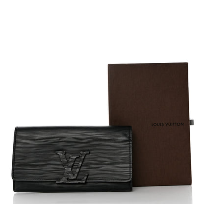 Louis Vuitton Epi Louise Wallet Black 10 of 10