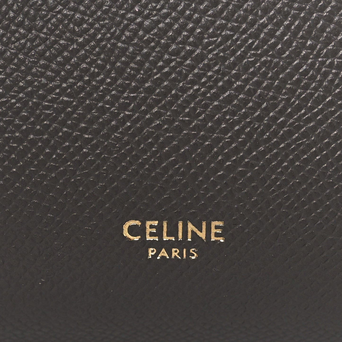 Grained Calfskin Micro Belt Bag Grey