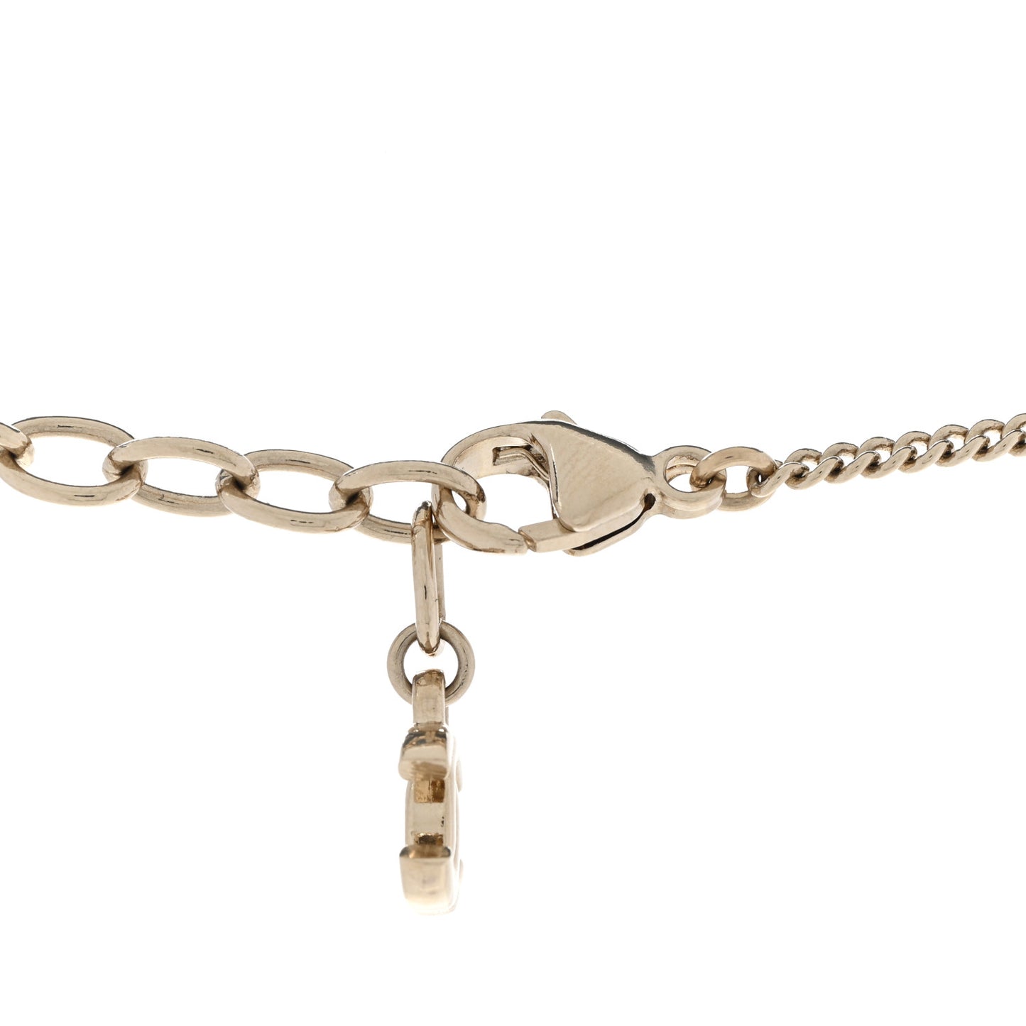 Resin CC Cube Choker Gold Pink Gold