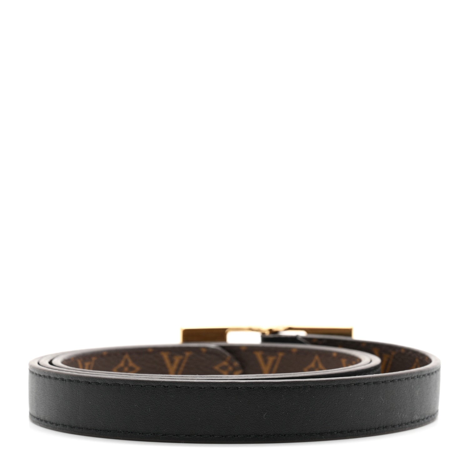Louis Vuitton Monogram 18MM LV Duo Reversible Belt 90 36 Black 2 of 6