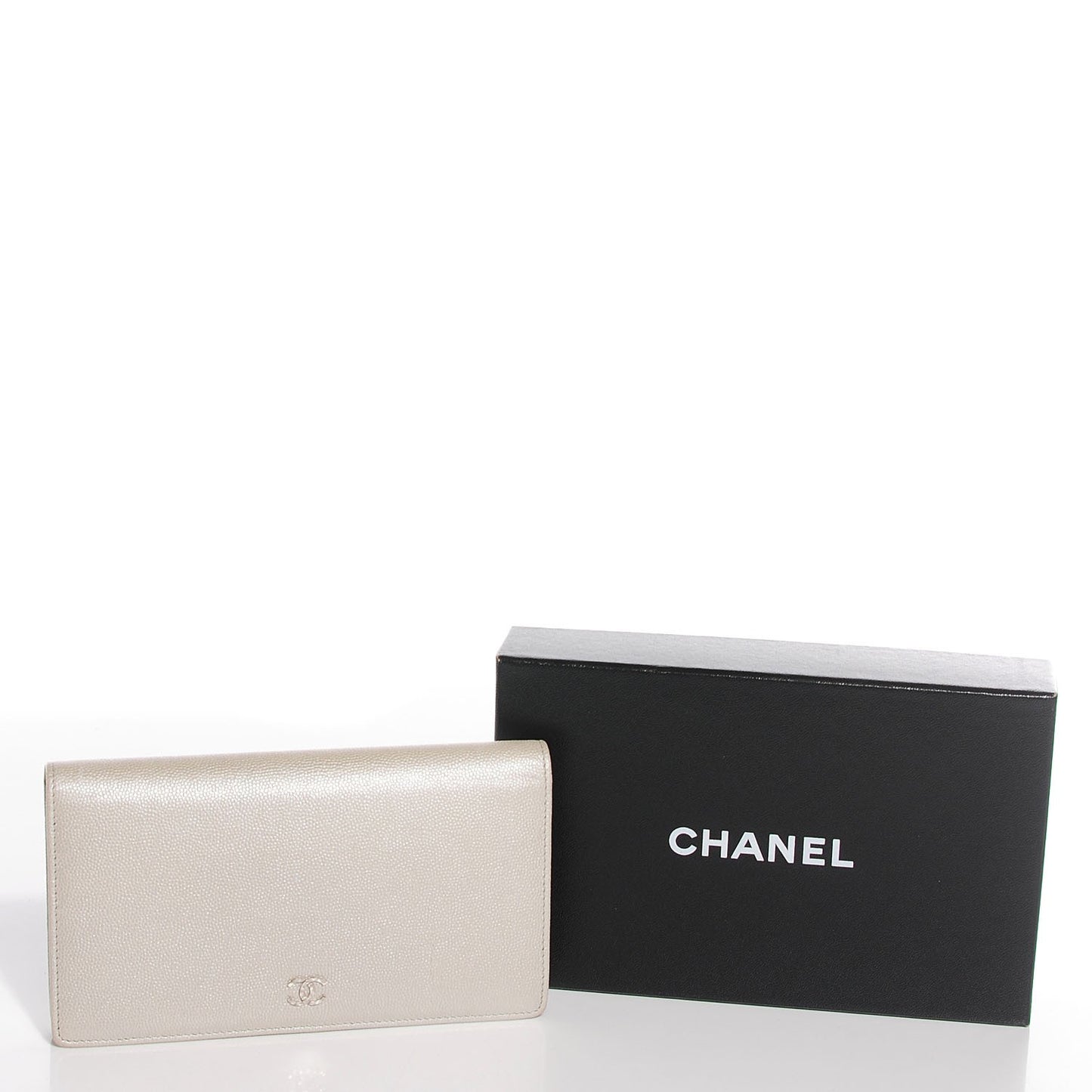 Caviar Sevruga Yen Wallet Silver