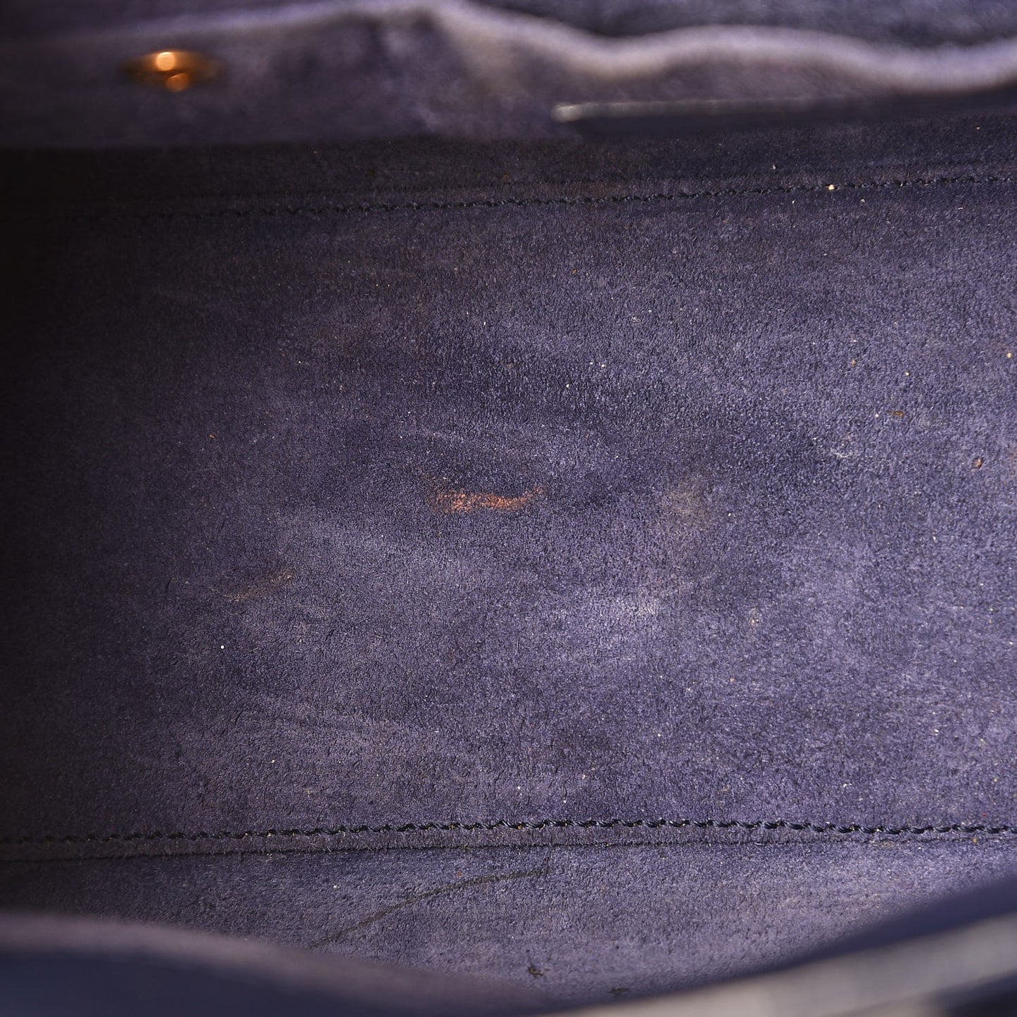 Calfskin Nano Sac De Jour Dark Blue