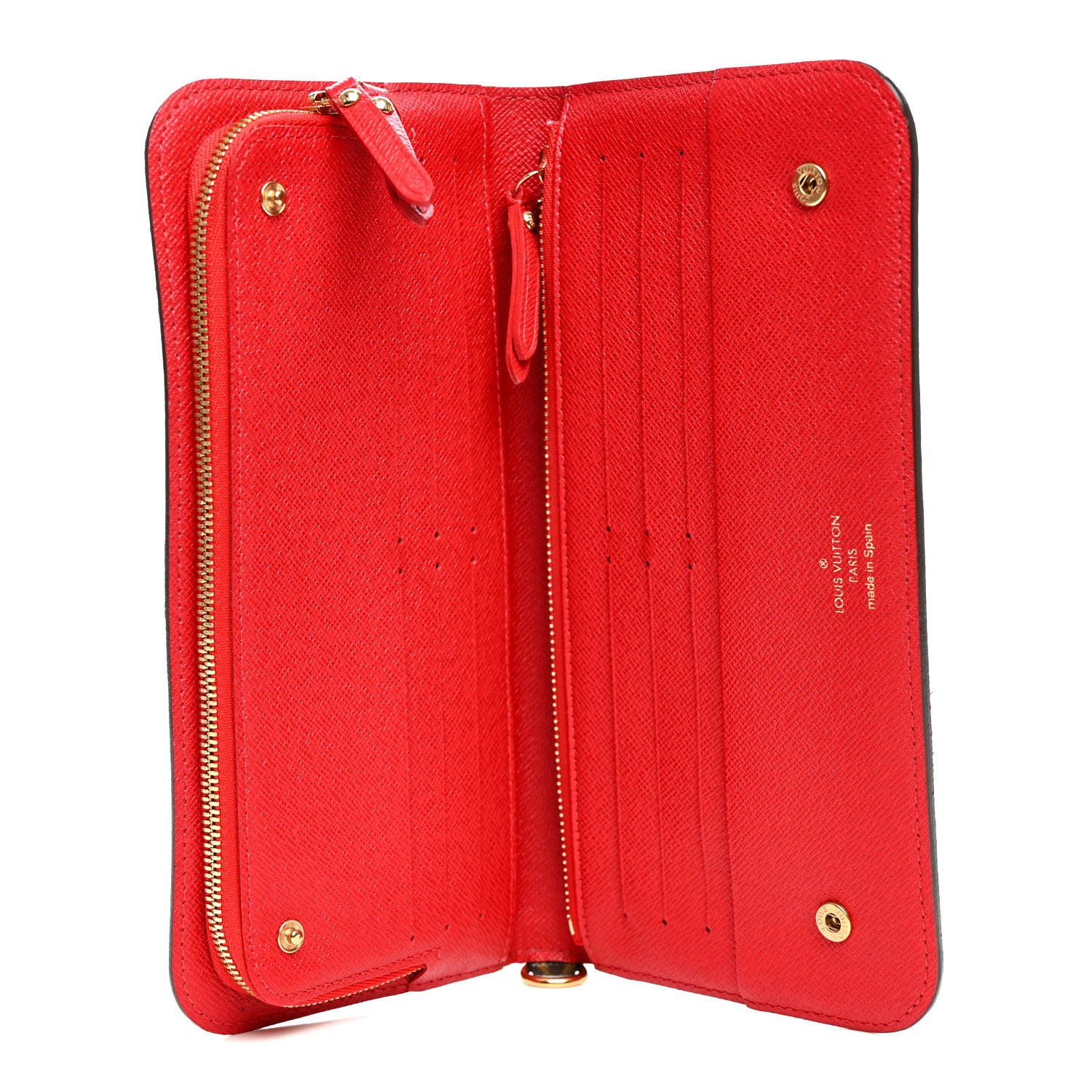 Louis Vuitton Monogram Insolite Wallet Red 6 of 10