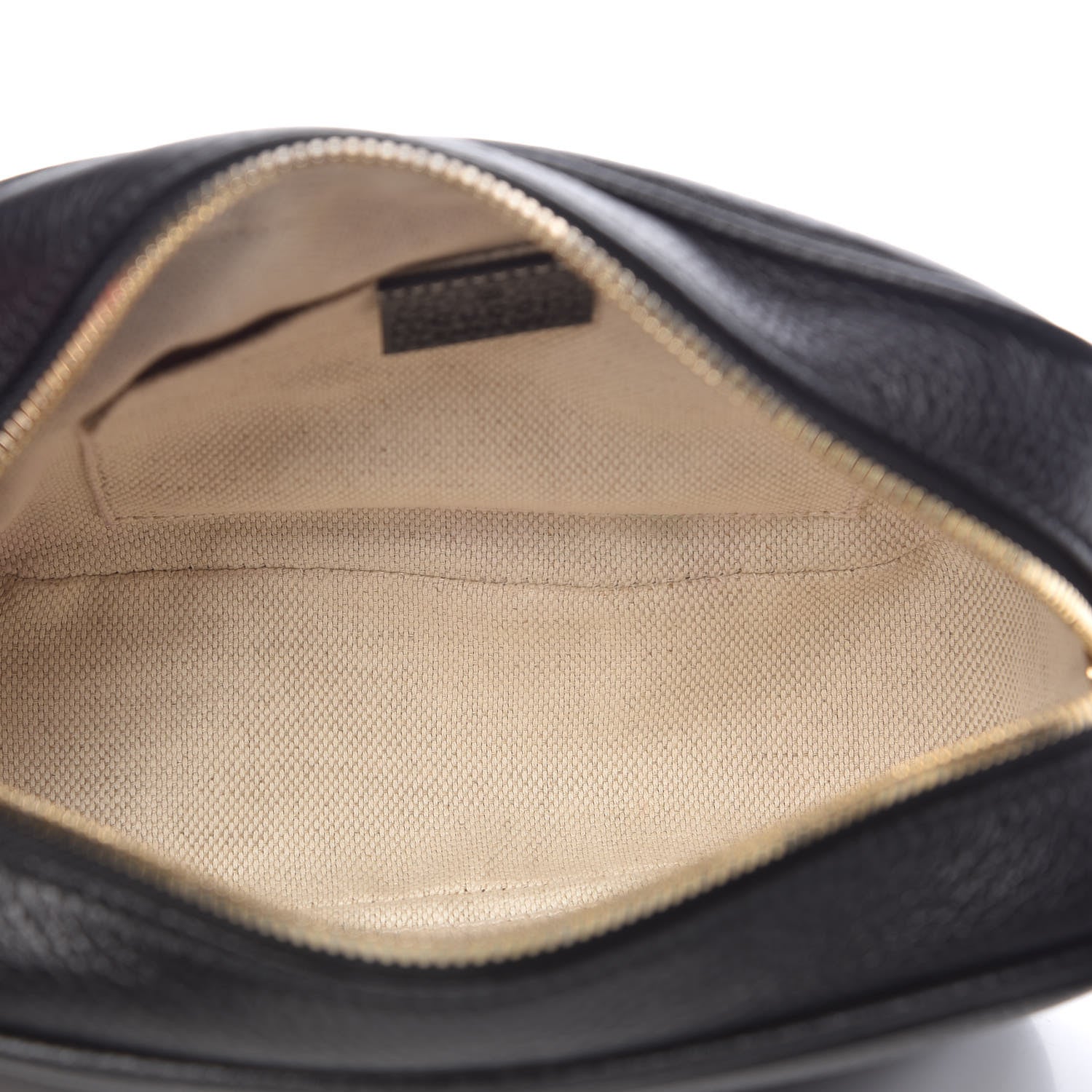 Gucci Pebbled Calfskin Small Soho Disco Bag Black 5 of 10