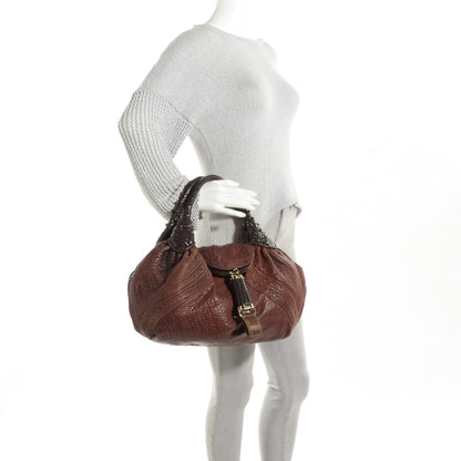 Fendi Nappa Nuvolata Spy Cognac 2 of 9