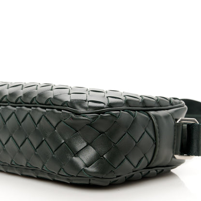 Bottega Veneta Calfskin Intrecciato Small Camera Bag Dark Green 11 of 11