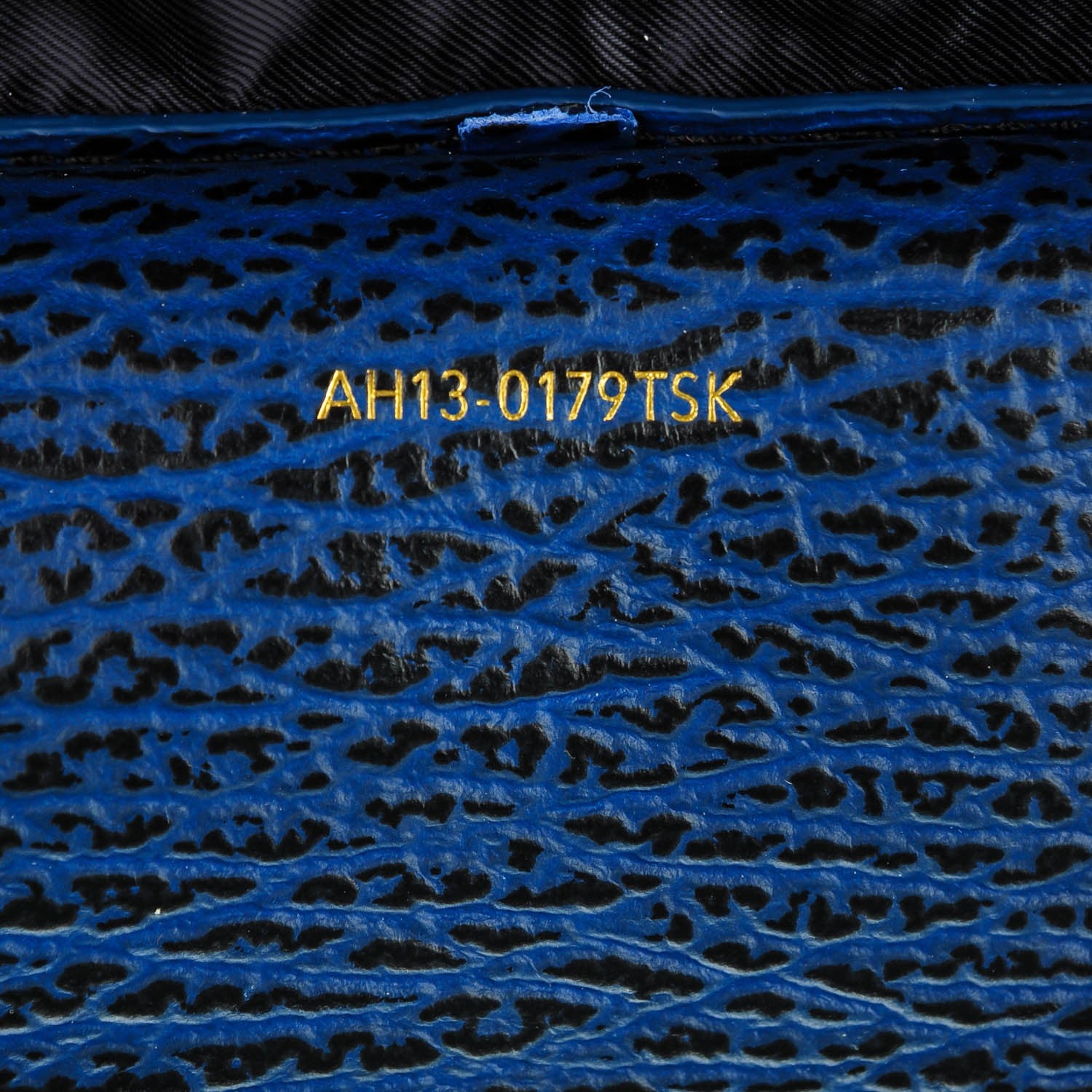 3.1 Phillip Lim 3.1 Textured Calfskin Medium Pashli Satchel Lapis 7 of 7