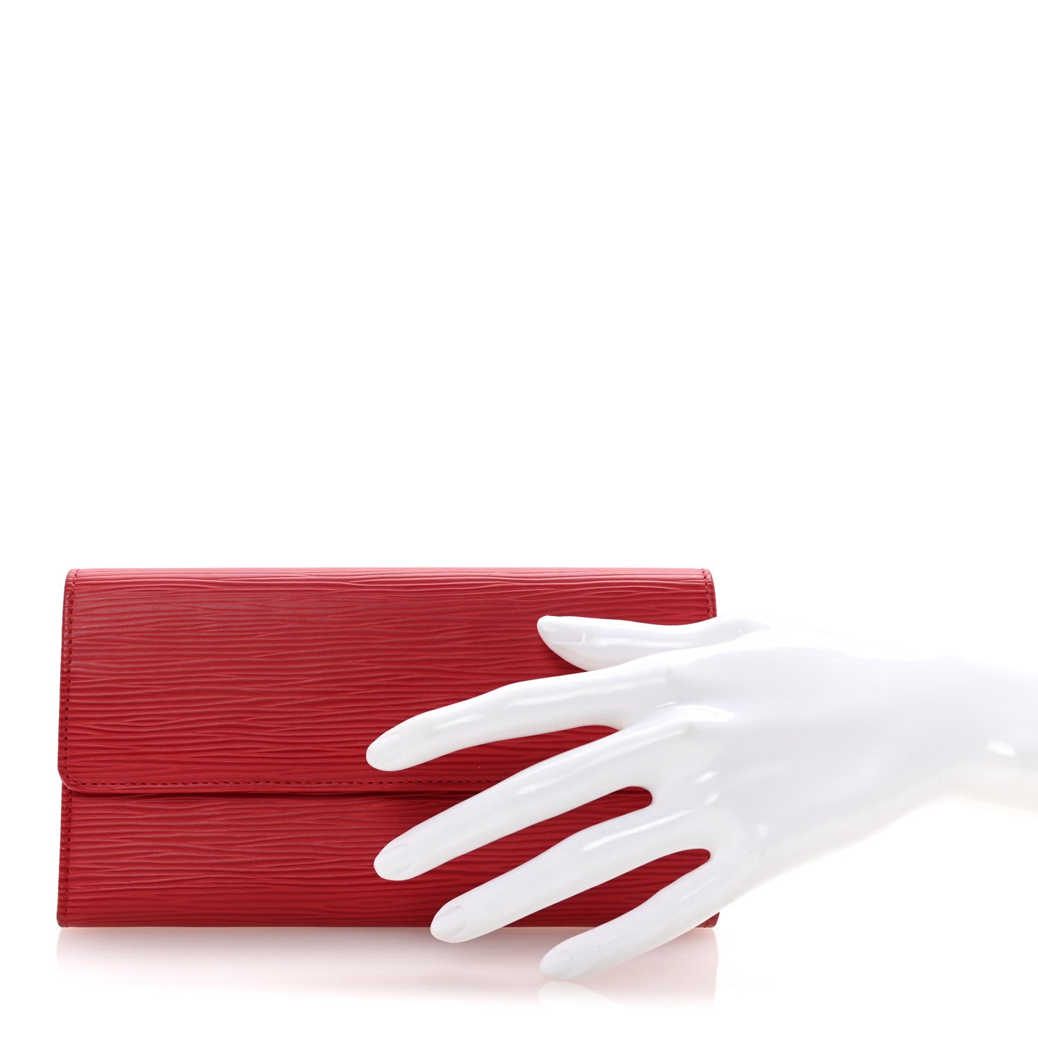 Louis Vuitton Epi Sarah Wallet Castillan Red 2 of 6