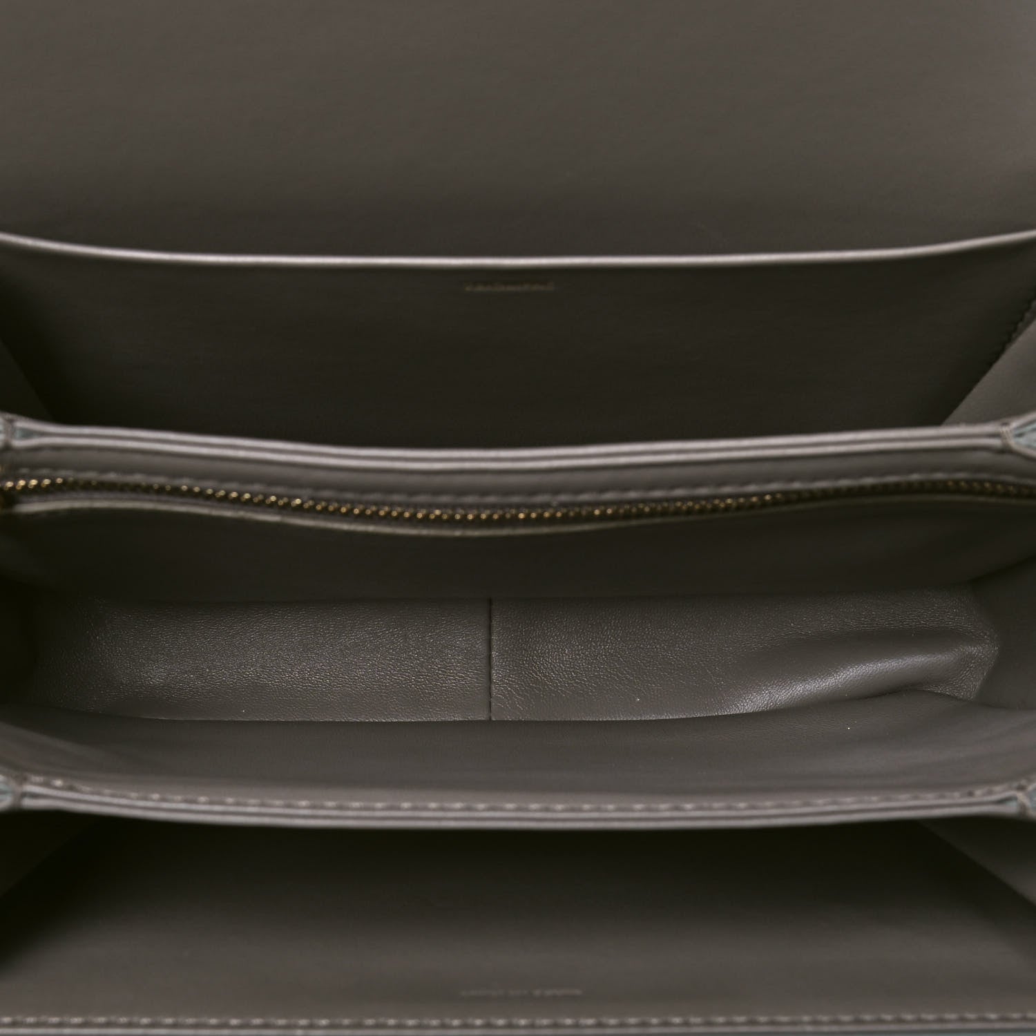 Celine Shiny Calfskin Medium Triomphe Pebble 4 of 4