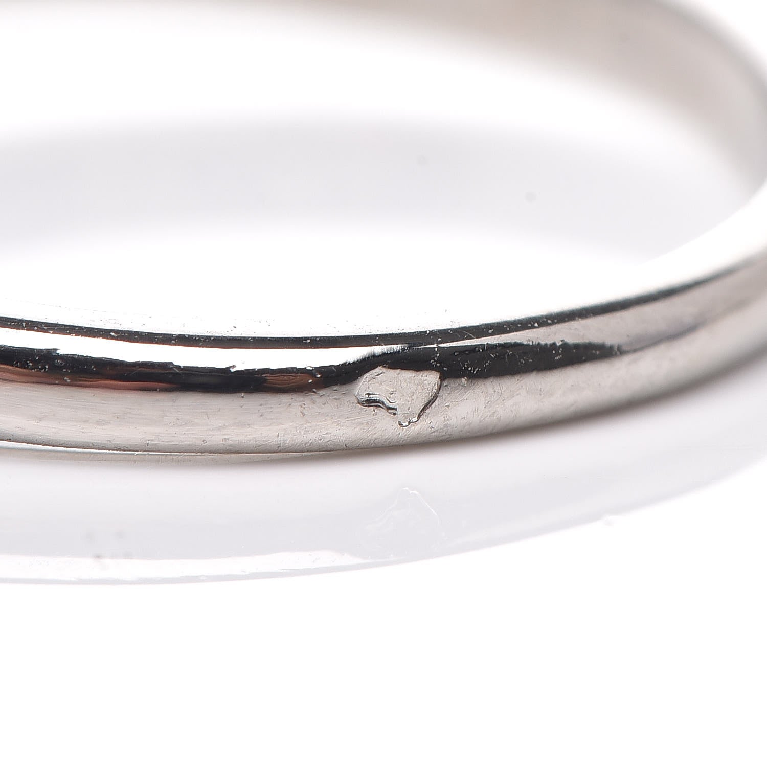 Cartier Platinum Diamond .23ct 1895 Solitaire Ring 51 5.75 7 of 7