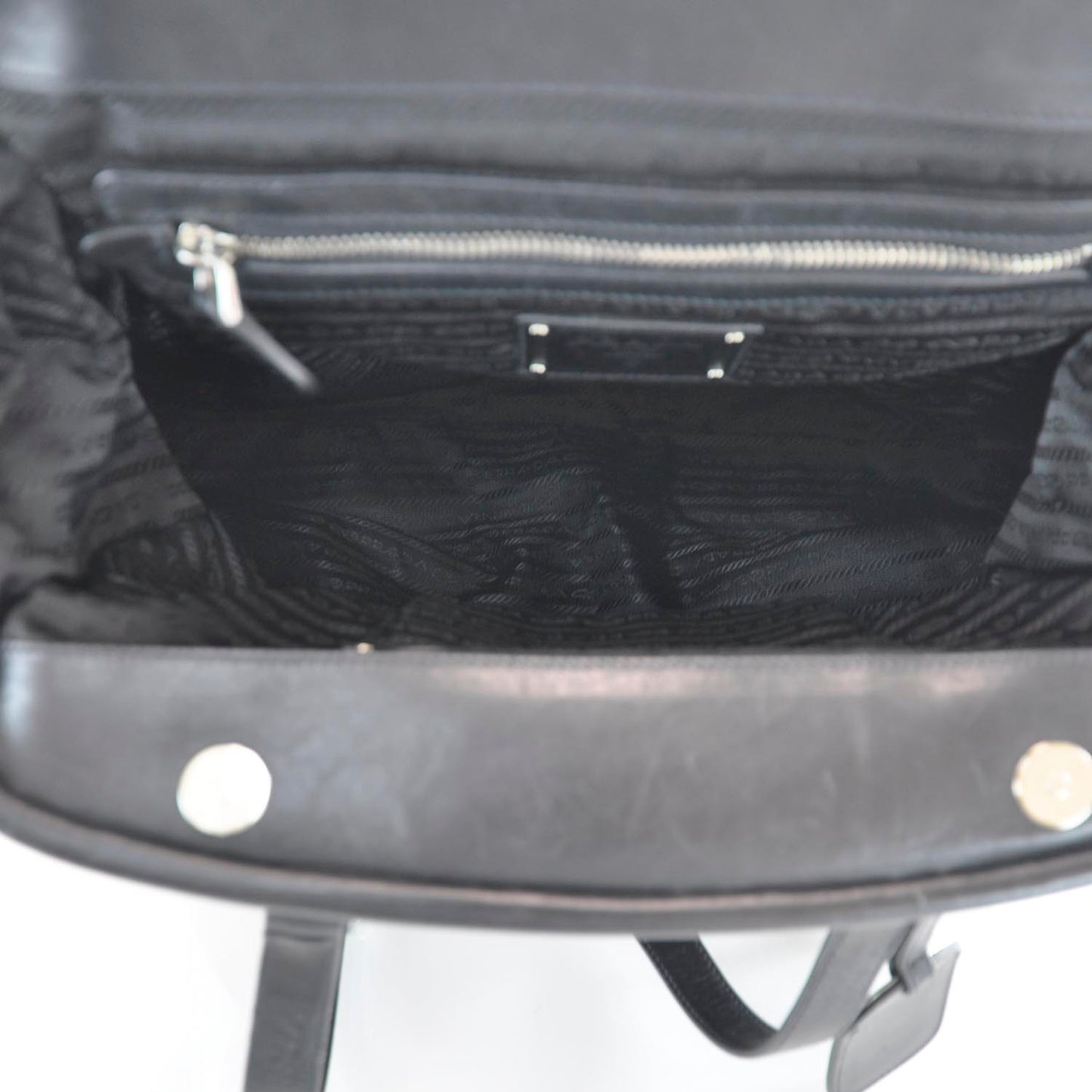 Leather Large New Look Tote Black
