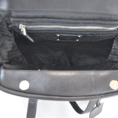 Prada Leather Large New Look Tote Black 10 of 10