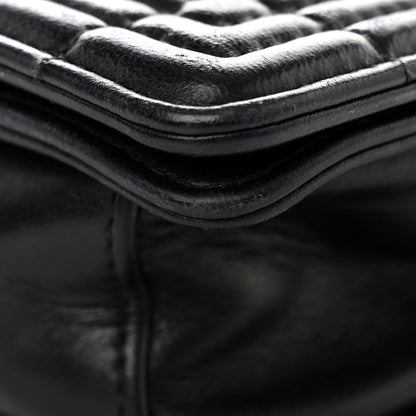 Chanel Galuchat Stingray Medium Boy Flap Black 12 of 12